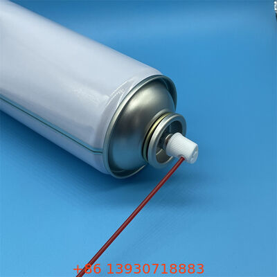 Valve aérosol de précision pour les canettes de pulvérisation de nettoyeurs de carburateur avec une résistance aux solvants contrôlée