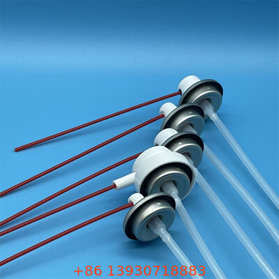 Valve aérosol de précision pour les canettes de pulvérisation de nettoyeurs de carburateur avec une résistance aux solvants contrôlée