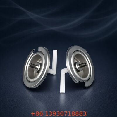 Valve de recharge de butane en fer blanc de précision de 1 pouce pour une distribution stable