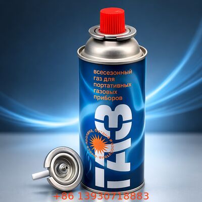 Valve à gaz butane en fer blanc de 1 pouce avec valve aérosol étanche pour réchauds portables