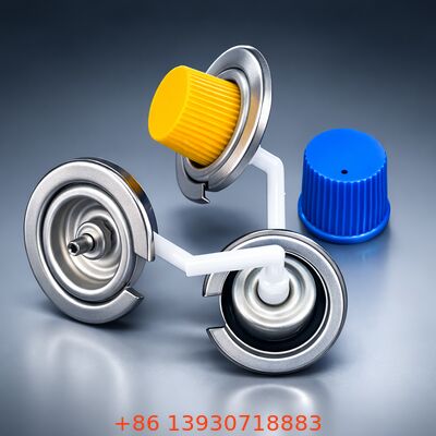 Valve à gaz butane en fer blanc de 1 pouce avec valve aérosol étanche pour réchauds portables