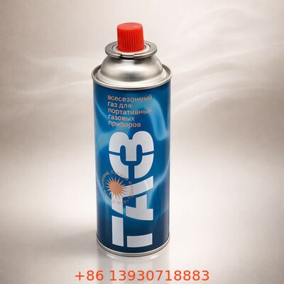Valve à gaz butane en fer blanc de 1 pouce avec valve aérosol étanche pour réchauds portables
