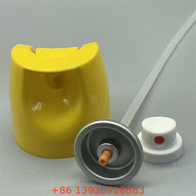 Valve d'insecticide à base d'eau en aérosol avec contrôle de précision et joint étanche pour les préparations sûres pour animaux de compagnie