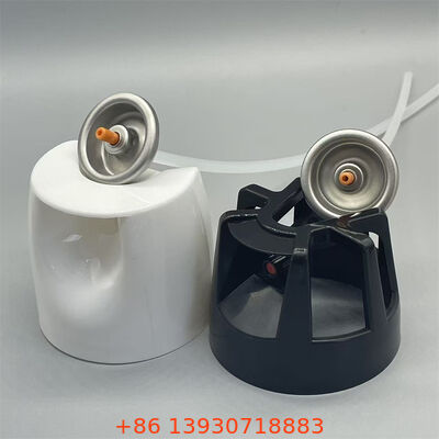 Valve pour insecticide aérosol à base d'eau avec contrôle de débit réglable, joint étanche et construction durable pour formulations botaniques