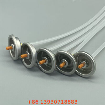 Valve pour insecticide aérosol à base d'eau avec contrôle de débit réglable, joint étanche et construction durable pour formulations botaniques