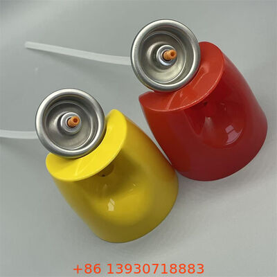 Valve d'aérosol insecticide à base d'eau avec débit élevé, contrôle de débit réglable et joint étanche