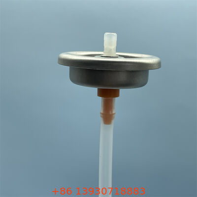 Valve d'aérosol de pulvérisation de protection solaire OEM, pour pulvérisation cosmétique SPF et emballage de canette d'aérosol de soins de la peau