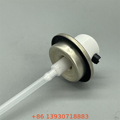 Valve de pulvérisation de peinture féminine à aérosol résistante aux UV à couleur assortie prête à l'installation pour une distribution en douceur