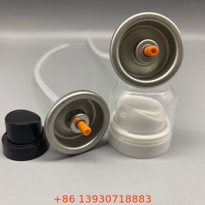 Valve d'aérosol de shampooing sec avec actionneur pour une application ciblée sur les racines