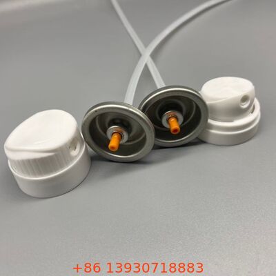 Valve de pulvérisation de shampooing sec en aérosol avec technologie de dispersion de poudre fine