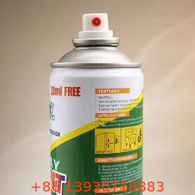 Valve d'aérosol de peinture mâle pré-colorée avancée pour emballage visuellement unifié