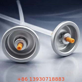 Valve d'aérosol de peinture mâle pré-colorée avancée pour emballage visuellement unifié