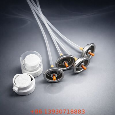 Valve à mousse de rasage Aérosol de distribution de soupape pour le nettoyage domestique quotidien Standard universel Rasage quotidien lisse