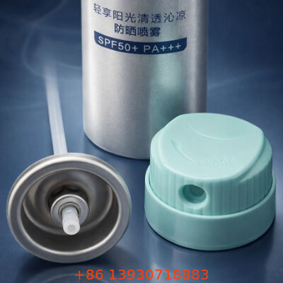 Valve de pompe à lotion de protection solaire à distribution contrôlée de précision avec construction en fer blanc et plastique durable pour diverses formulations de protection solaire