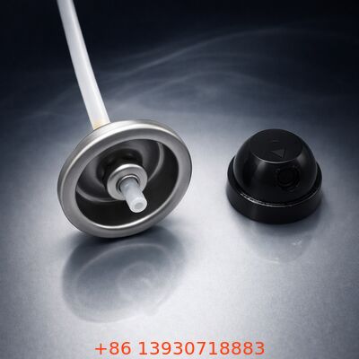 Vanne aérosol pour déodorant corporel en aluminium de 2,5 cm avec contrôle de pulvérisation de précision pour soins personnels à brume fine
