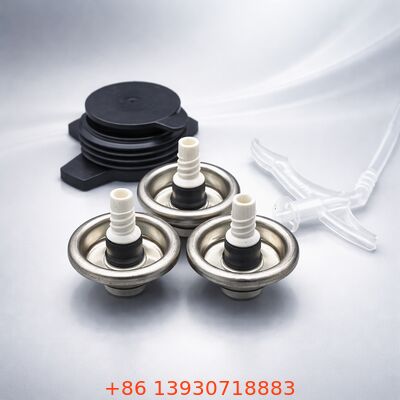 Valve aérosol en PU expansible haute pression, résistant aux produits chimiques, à tige longue pour mousse polyuréthane
