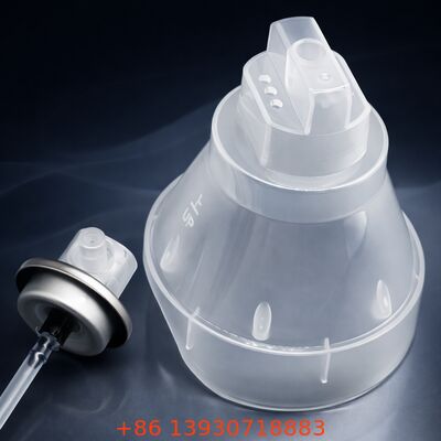 Valve à aérosol d'oxygène de qualité médicale avec technologie de distribution stérile pour canettes d'oxygène portables