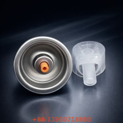 Valve à aérosol d'oxygène de qualité médicale avec technologie de distribution stérile pour canettes d'oxygène portables