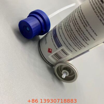 Valve de pulvérisation antibactérienne en aérosol pour tuer instantanément les germes sur les surfaces à contact élevé avec prévention des odeurs