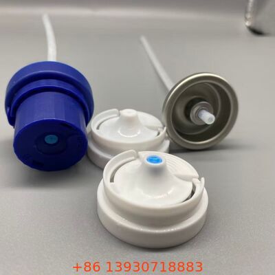 Valve aérosol d'un pouce résistante aux germes et neutralisant les odeurs pour applications déodorantes et antibactériennes
