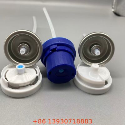 Valve aérosol antibactérienne avec capacité de pulvérisation à 360 degrés pour les fissures intérieures de la voiture et valve de désinfectant déodorant