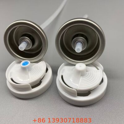 Valve de pulvérisation de déodorant antibactérien en aérosol avancé avec technologie de brume fine