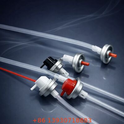Valve aérosol en fer-blanc métallique de 1 pouce avec distribution à 360° tête en bas pour pulvérisation multidirectionnelle
