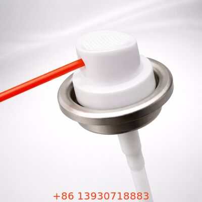 Valve aérosol omnidirectionnelle à 360° avec technologie de pulvérisation sous n'importe quel angle pour une distribution de précision