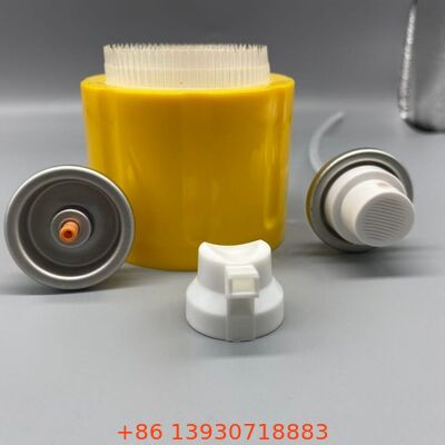 Valve de nettoyage en mousse à usage lourd avec bouchon de pinceau de nettoyage pour les soins des tapis et des sièges