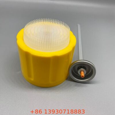 Valve aérosol à mousse de nettoyage automobile à haute densité avec contrôle de mousse de précision et matériaux résistants aux produits chimiques