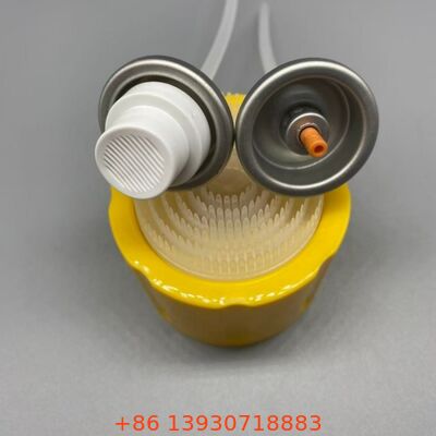 Couvercle de distribution de nettoyeur de mousse, couvercle de pressage de mousse pour le nettoyage ménager Liquide Standard Foam Output Packaging