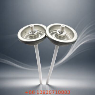 Valve à aérosol centrée sur les racines pour le shampooing sec avec matériau en fer blanc, utilisation verticale ou inversée et même distribution