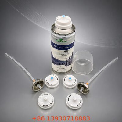 Une soupape antibactérienne en aérosol avec déshydratant de brouillard fin et un distributeur protégé par un bouclier d'hygiène