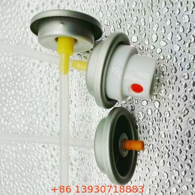 Valve aérosol réglable à motifs de pulvérisation à température stable et résistante aux fuites pour rafraîchisseurs d'air