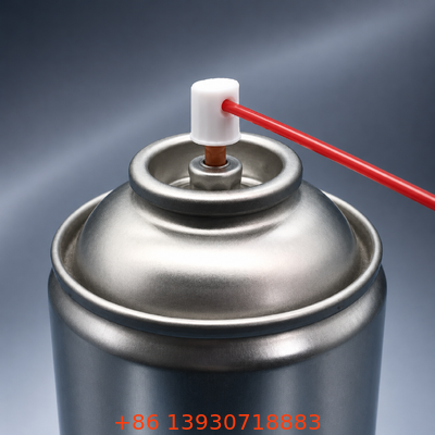 Carburetor Cleaner Aerosol Valve with Targeted Stream Technology for High-Pressure Concentrated Stream and Chemical-Resistant Construction