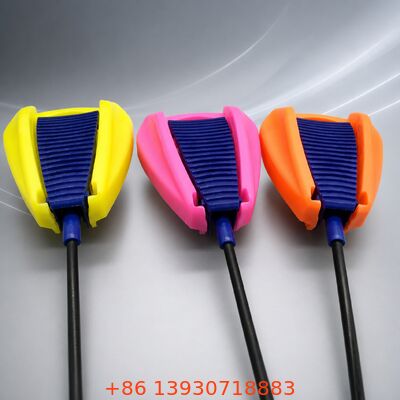 Actuateur de déclenchement d'aérosol pliable avec mécanisme de verrouillage anti-fuite et tube d'extension intégré