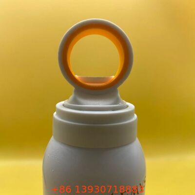 Valve d'aérosol de pulvérisation de protection solaire anticorrosion avec brume fine et conception anti-fuite pour une protection complète du corps