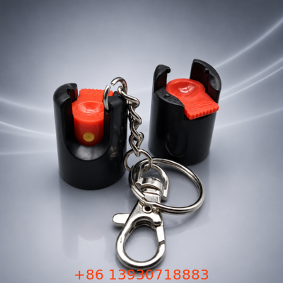 Appareil d'actionnement de soupape à pulvérisation de poivre Self-Defense Aerosol Dispenser Valve pour usage urbain Portable quotidien Compact fiable d'urgence