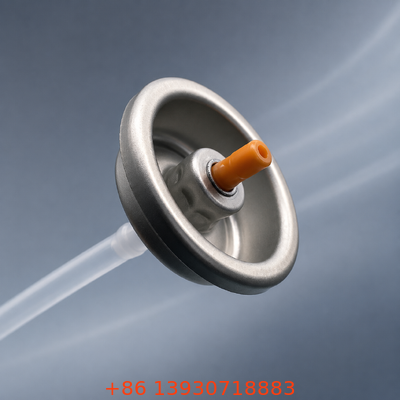 Valve aérosol à mousse de rasage avec déclencheur ergonomique à une main, plastique et métal résistant à la corrosion et structure étanche à l'air