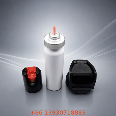 Appareil d'actionnement de soupape à pulvérisation de poivre Self-Defense Aerosol Dispenser Valve pour usage urbain Portable quotidien Compact fiable d'urgence