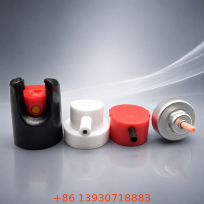 Kit de soupapes aérosols en aluminium de 20 mm configurable pour emballage à pulvérisation de poivre