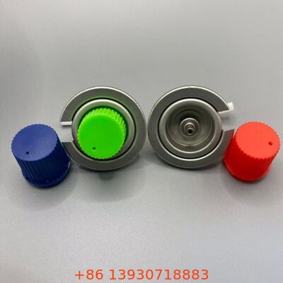 Valve à gaz de butane en aérosol avec buse DNM imperméable à la fuite, tolérance à haute pression et matériaux résistants aux produits chimiques pour le camping d'hiver et la cuisson à haute altitude
