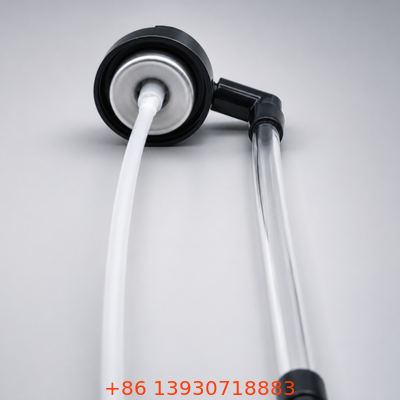 Valve de gonflage de pneu de précision d'un pouce avec construction en fer blanc et support OEM pour les applications d'aérosols