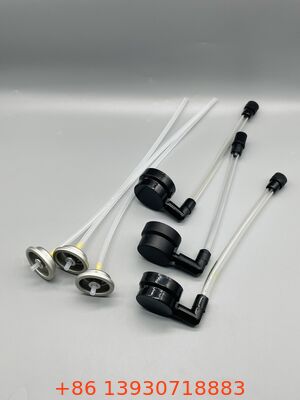 Actionneur de valve de gonflage de pneu à tige en laiton anti-fuite pour applications à haute pression avec poignée ergonomique