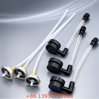 Valve d'étanchéité pour pneu d'un pouce avec construction en fer blanc et coupleur à connexion rapide pour gonfleurs de pneus en aérosol