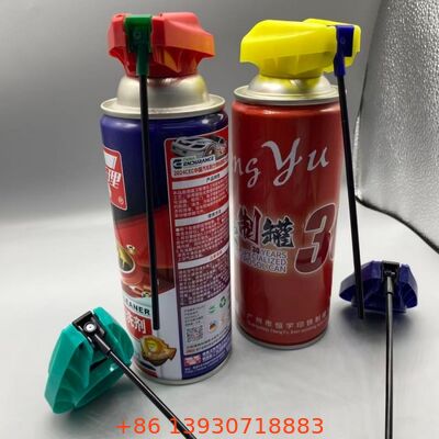Pour le nettoyeur de carburateur en aérosol avec verrouillage détachable par tube long flottant