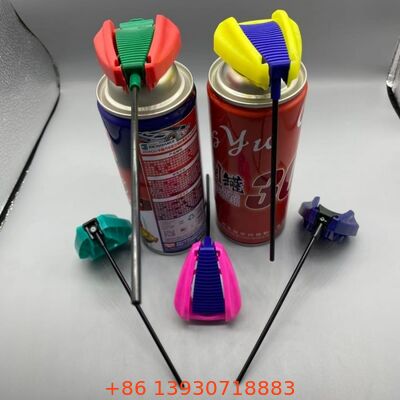 Actuateur de déclenchement pliable à aérosol de qualité supérieure avec mécanisme de verrouillage anti-fuite et tube d'extension intégré