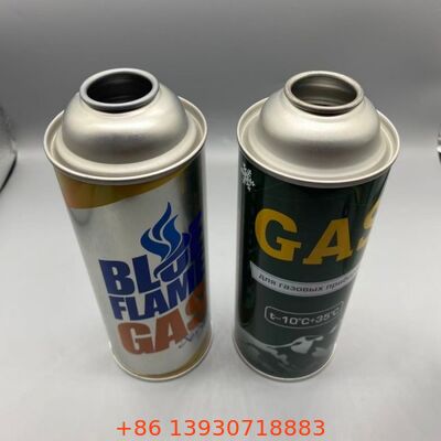 Le fer blanc vide d'aérosol de barre de la haute pression 18-21 de gaz de cassette peut 65mm 57mm