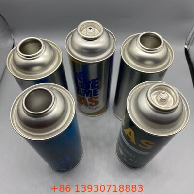 Boîte de gaz de butane rechargeable avec vanne de sécurité anti-fuite et carburant ultra-pur pour le camping et la cuisine en plein air