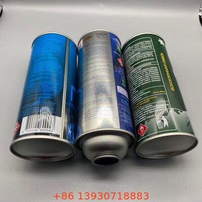 Boîte de gaz de butane rechargeable en tôle 65 mm pour une stabilité à long terme du stockage du carburant